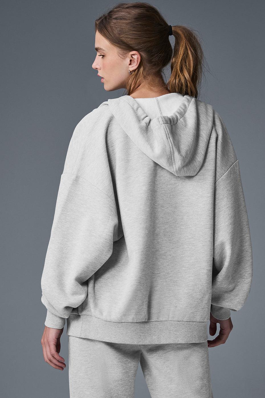 Accolade Full Zip Hoodie - Athletic Heather Grey Product Image