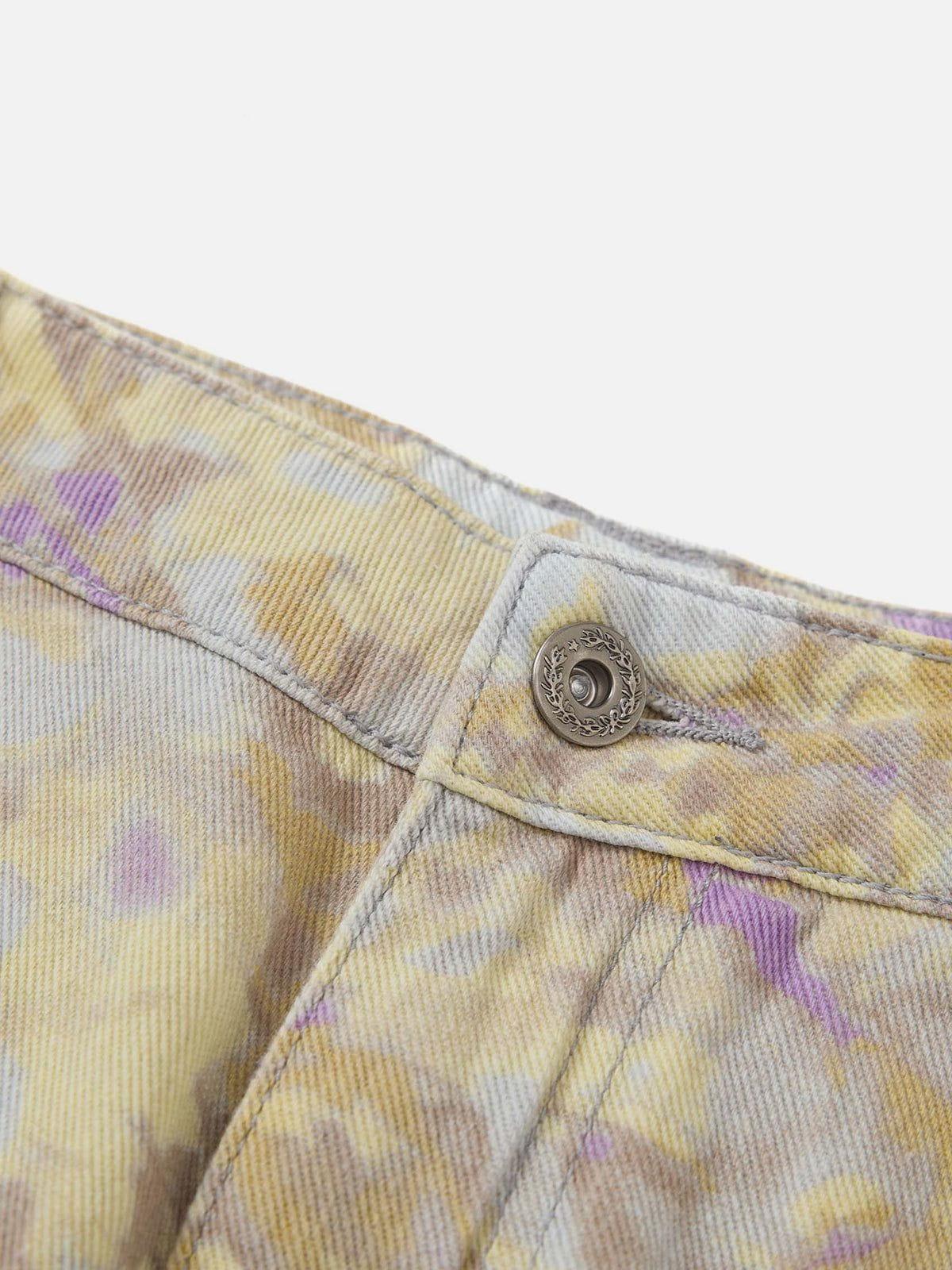 Aelfric Eden Multi Pocket Camouflage Cargo Pants Product Image