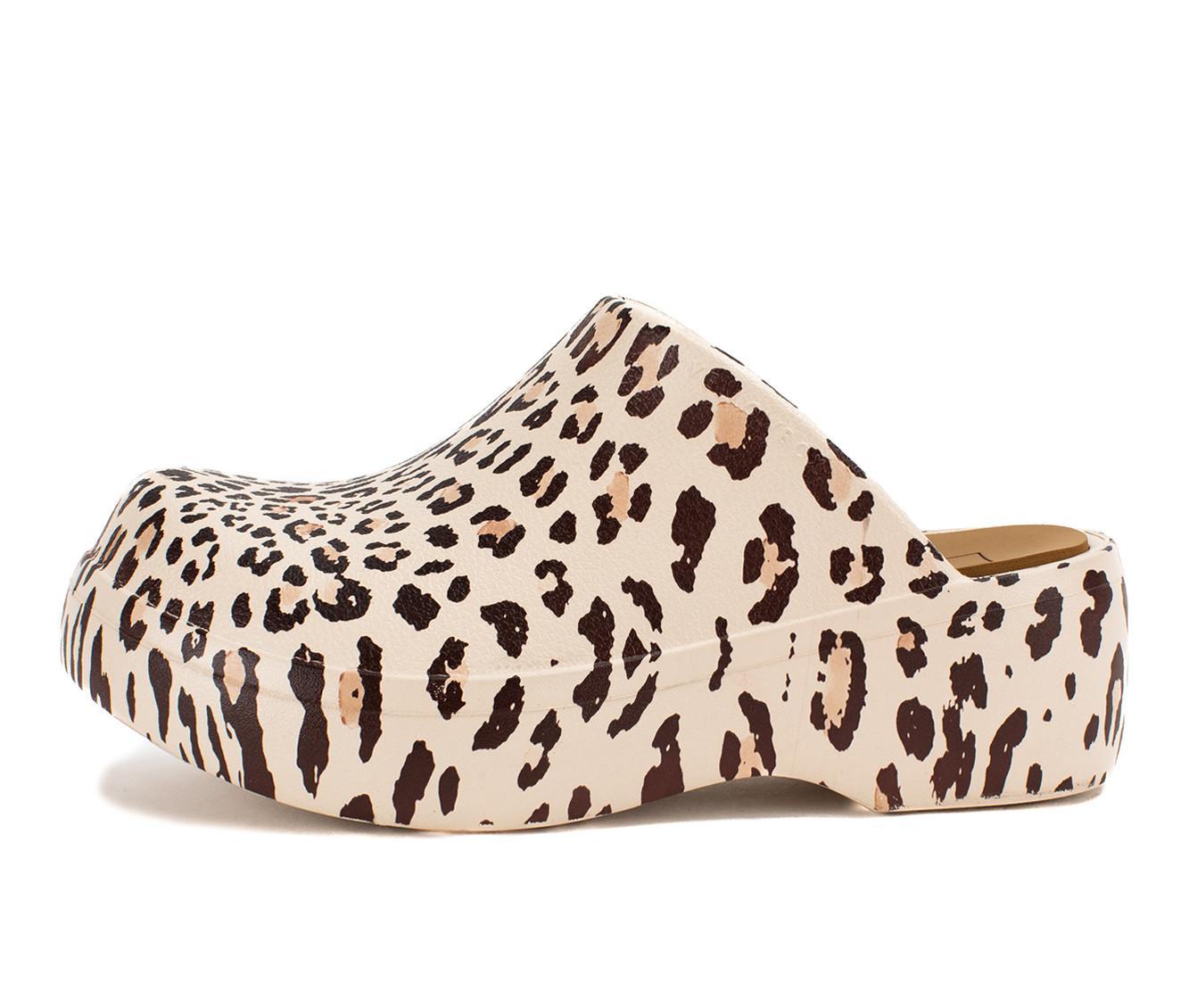 Women's Yellow Box Zippy Platform Clogs Product Image