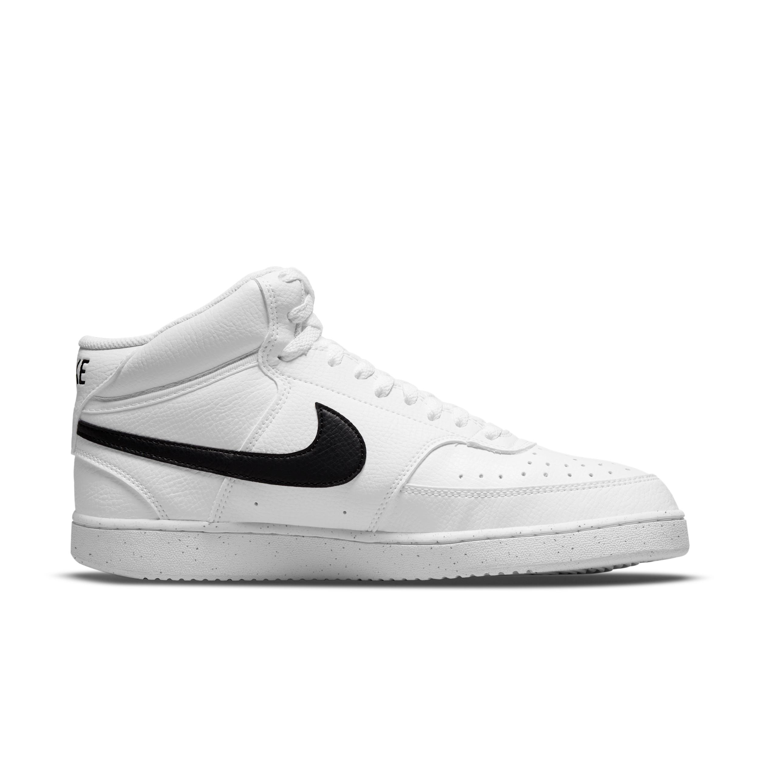 Nike Mens Court Vision Mid Next Nature Shoes | DN3577-101 Product Image