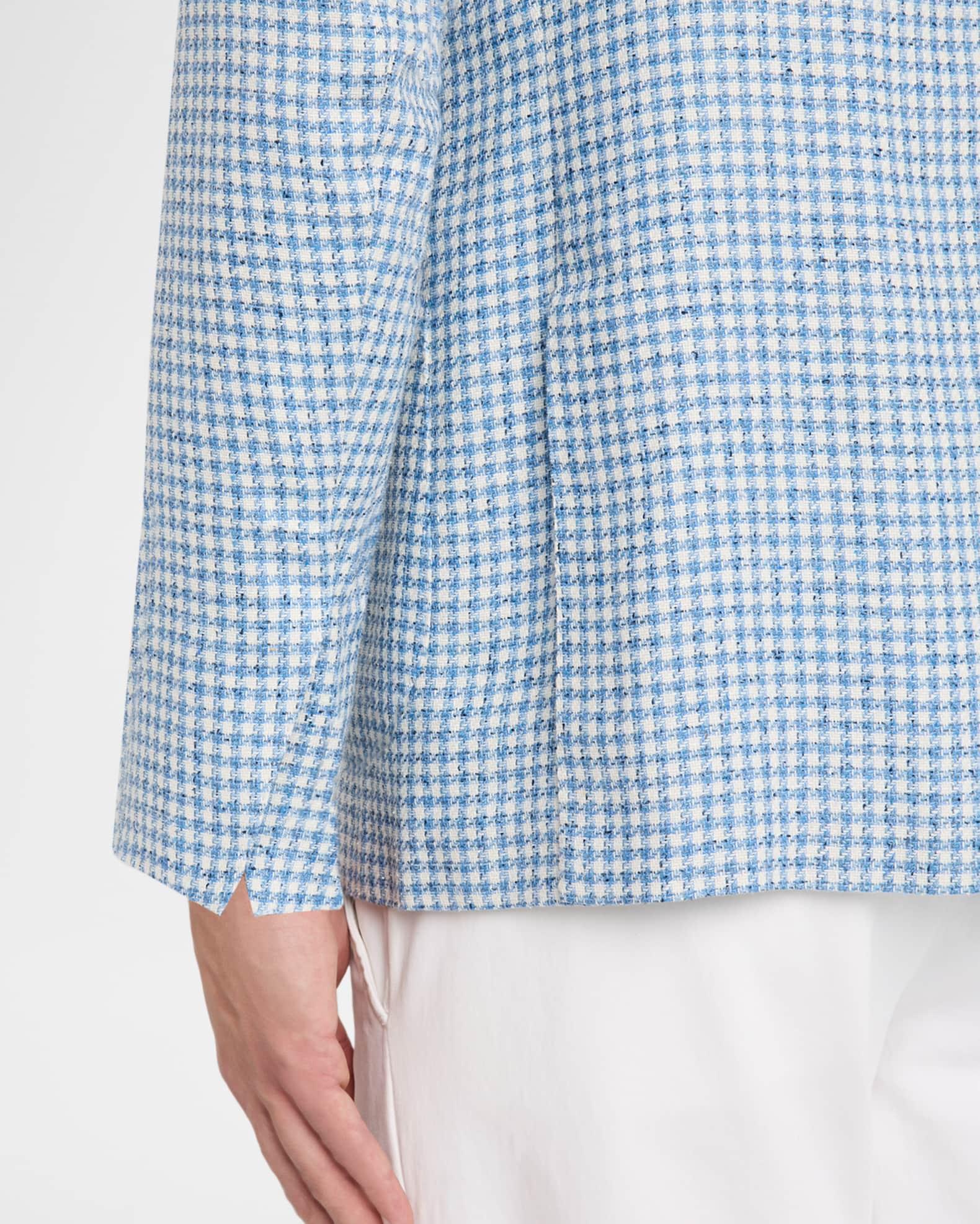 Men's Houndstooth Single-Breasted Sport Coat Product Image