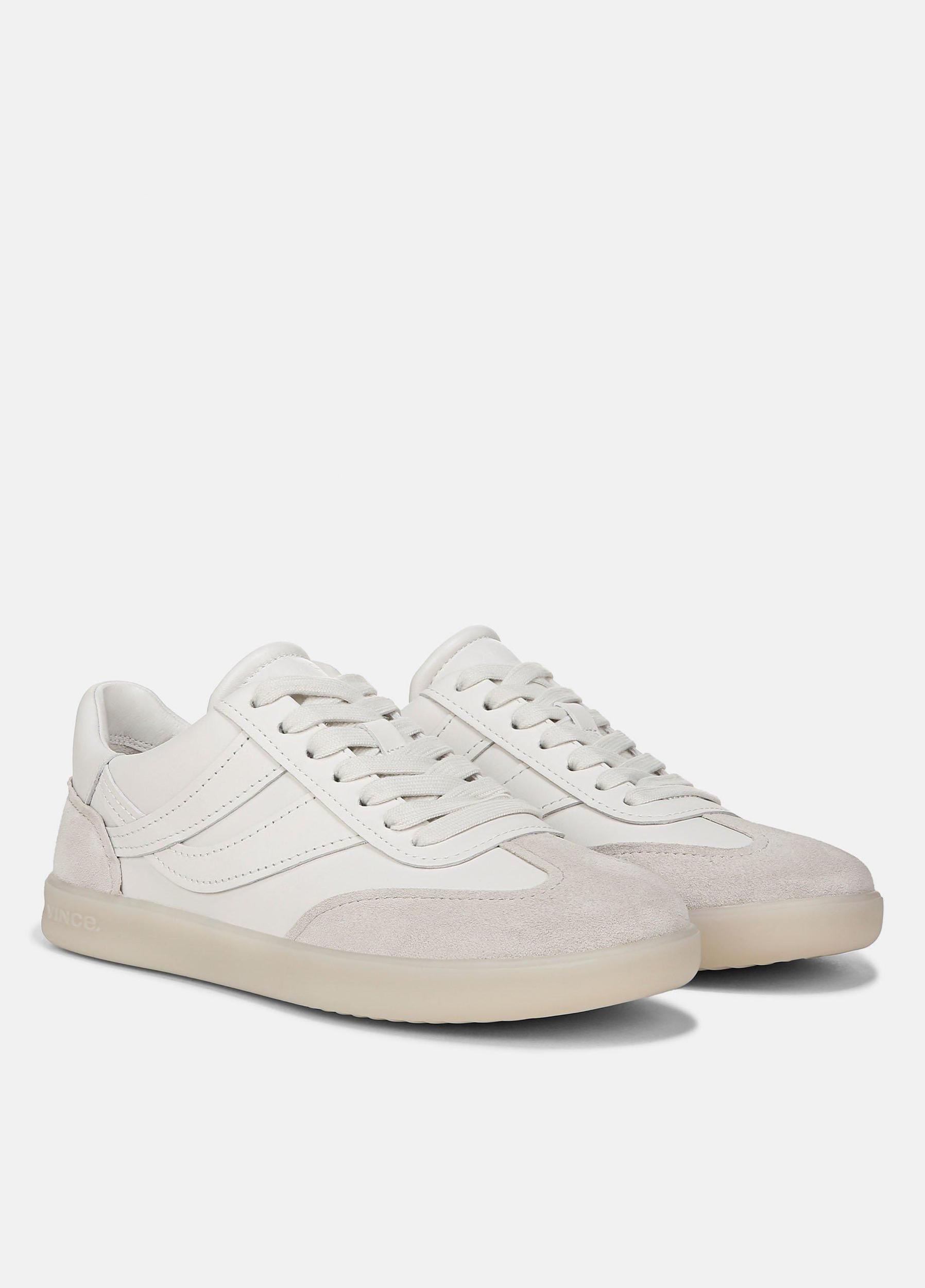 Womens Oasis Leather And Suede Sneaker Vince Product Image