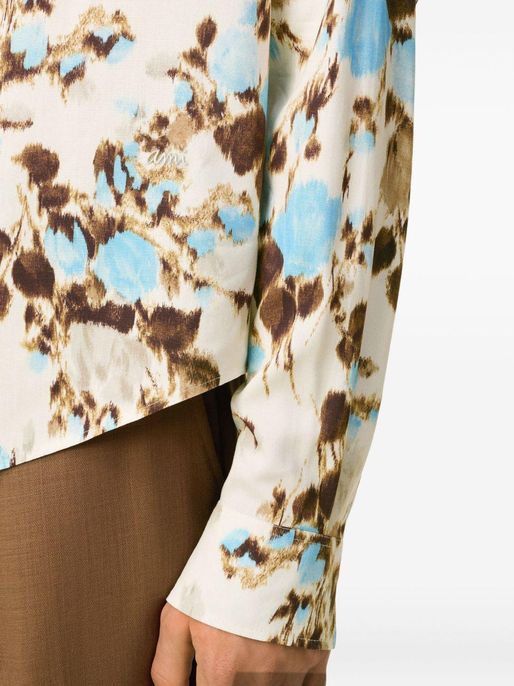 floral-print shirt Product Image