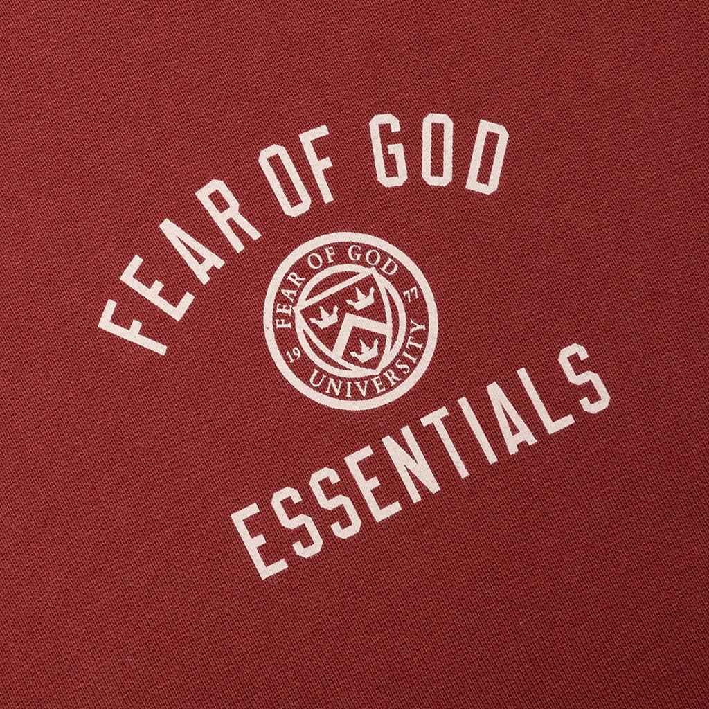 Fleece Crewneck - Crimson Male Product Image