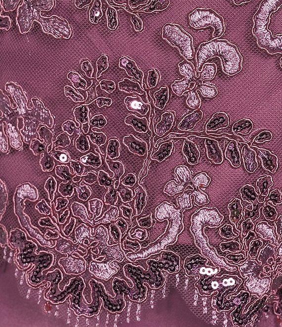 Alex Evenings Stretch Tulle Satin Jacket Dress Product Image