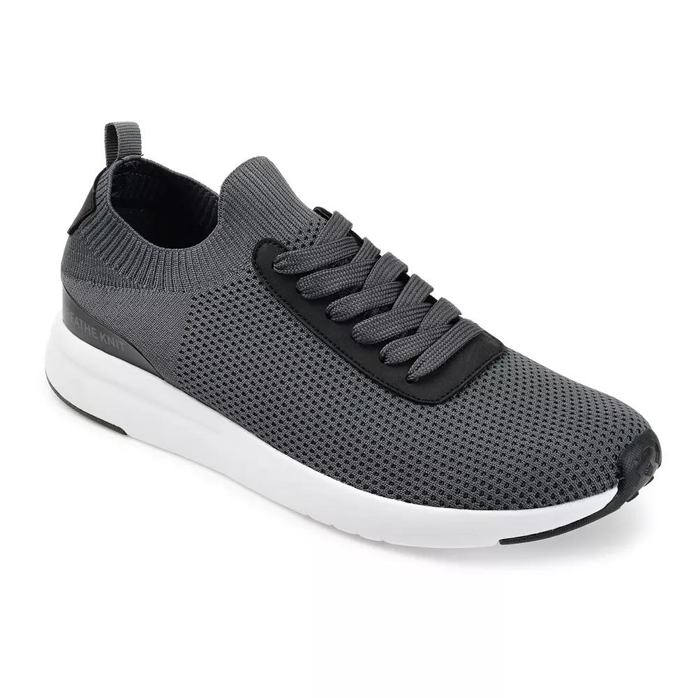 VANCE Grady Men's Casual Knit Sneakers, Size: 13, Grey Product Image