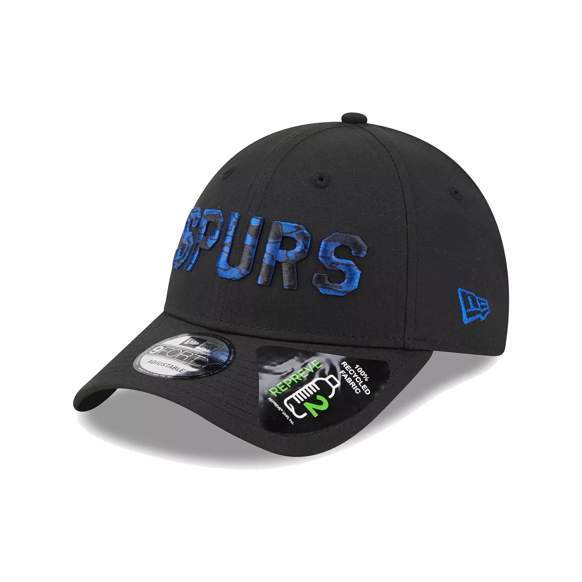 Men's New Era Black Tottenham Hotspur Overlay 9FORTY Adjustable Hat, Tot Black Product Image