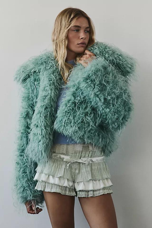 Camille Ruffle Shorts Product Image