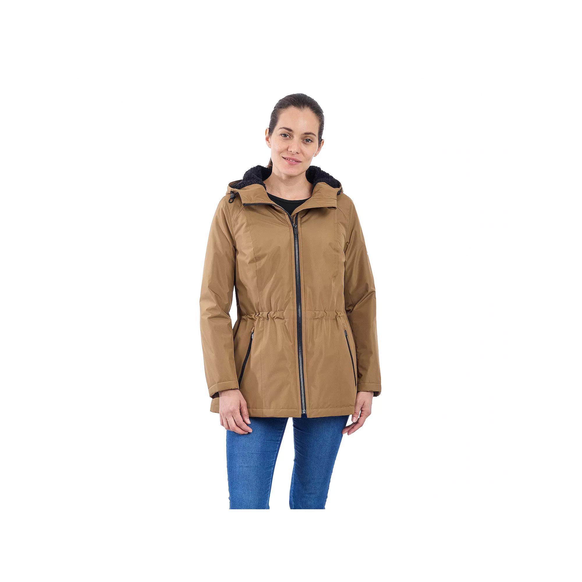 Women's London Fog Zip-Front Rain Anorak Jacket,  Product Image