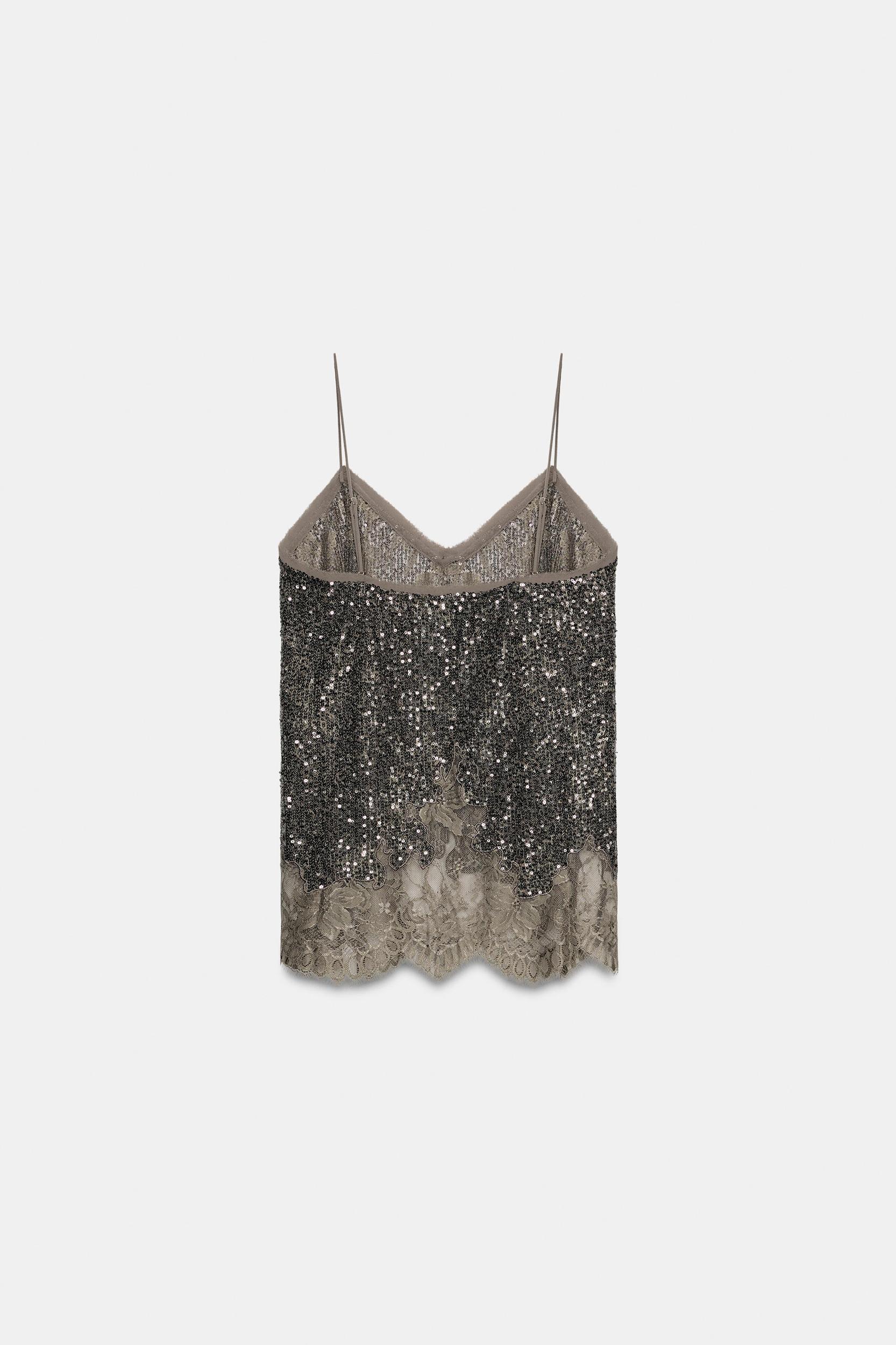 ZW COLLECTION SEQUIN CAMISOLE Product Image