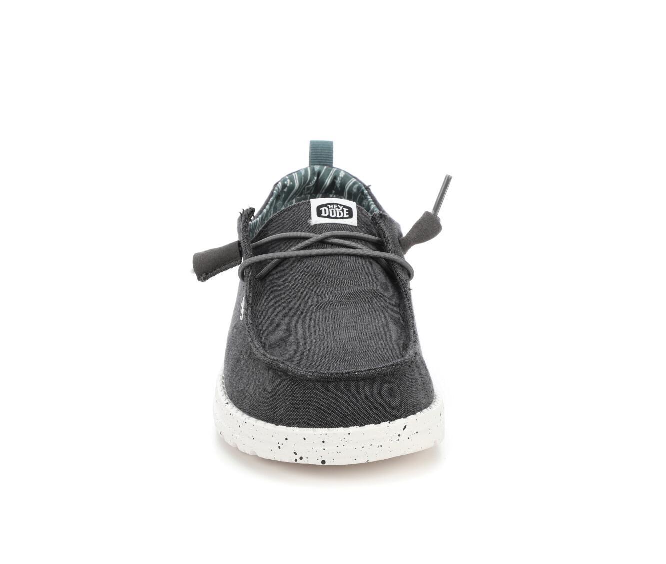 Women's HEYDUDE Wendy Chambray Casual Shoes Product Image