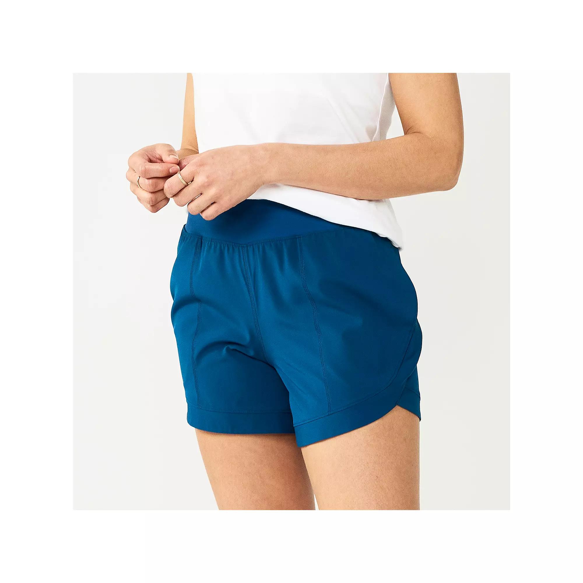 Women's Tek Gear® Multi-Purpose Internal Drawcord Shorts, Size: Small, Blue Crayon Product Image