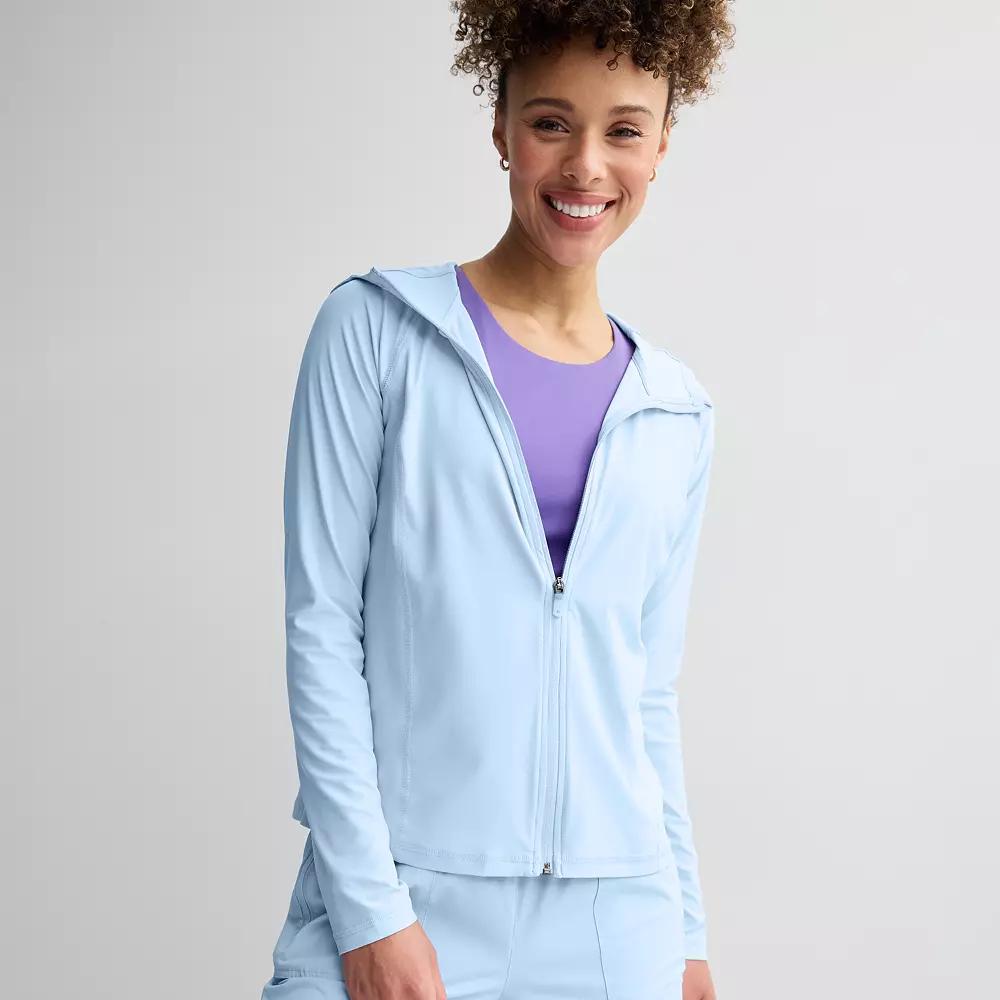 Women's Tek Gear® Ultrastretch Sun Gear Jacket, Size: XL, Baron River Product Image