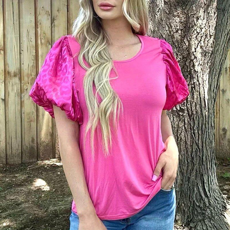Pink Louisiana Woman Top* Female Product Image