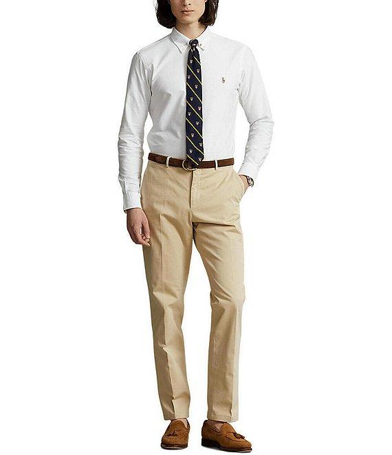 Polo Ralph Lauren Custom Fit Oxford Long Sleeve Woven Shirt Product Image