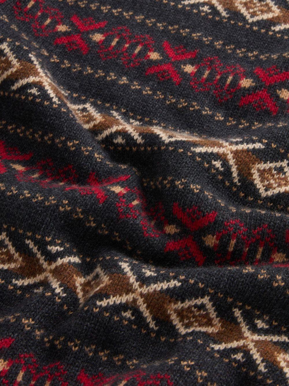 Fair Isle knitted sweater Product Image