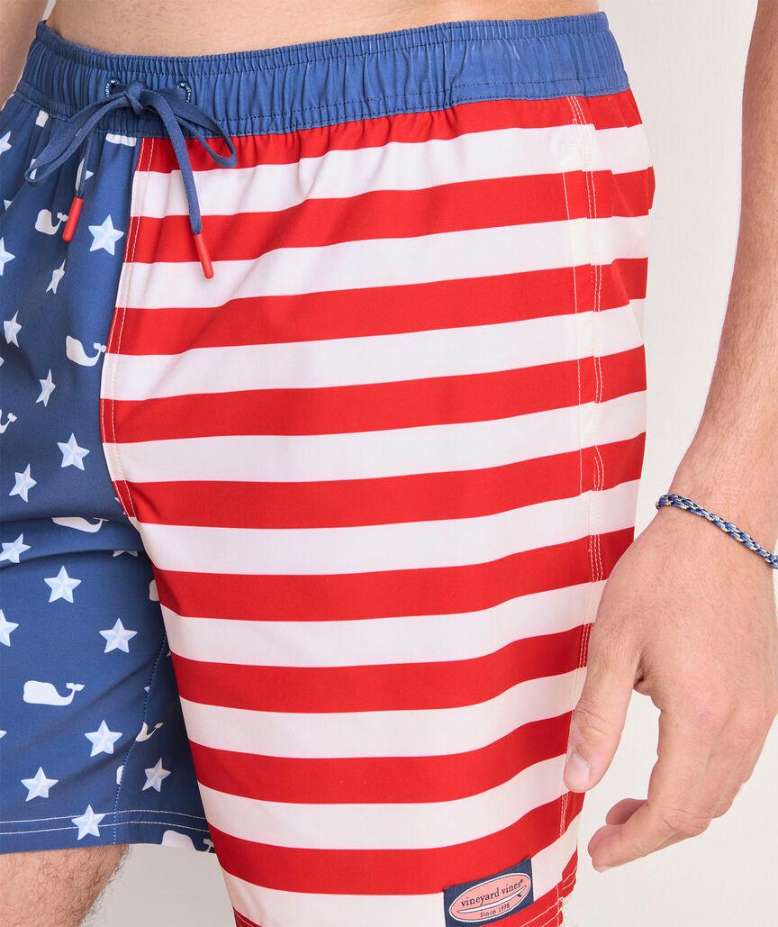 7 Inch Printed Chappy Swim Trunks Product Image