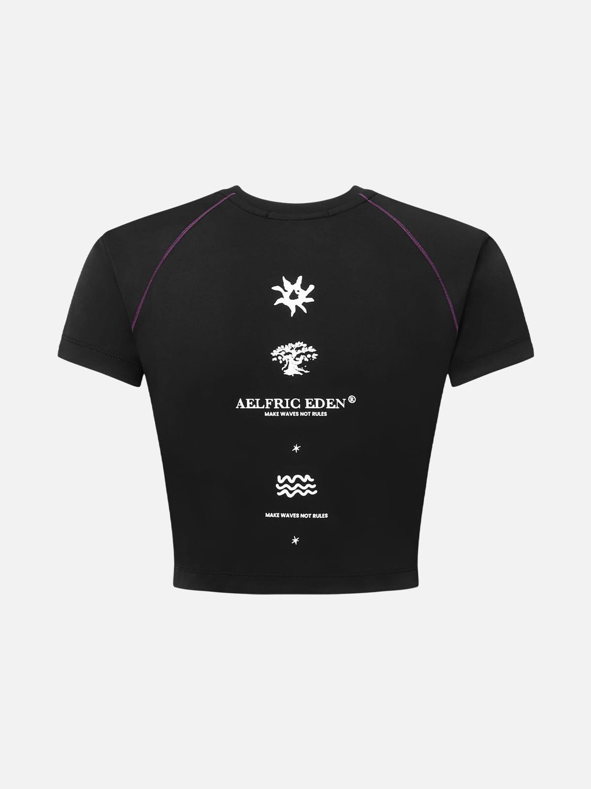 Breezy Cropped City Sport Tee Female Product Image
