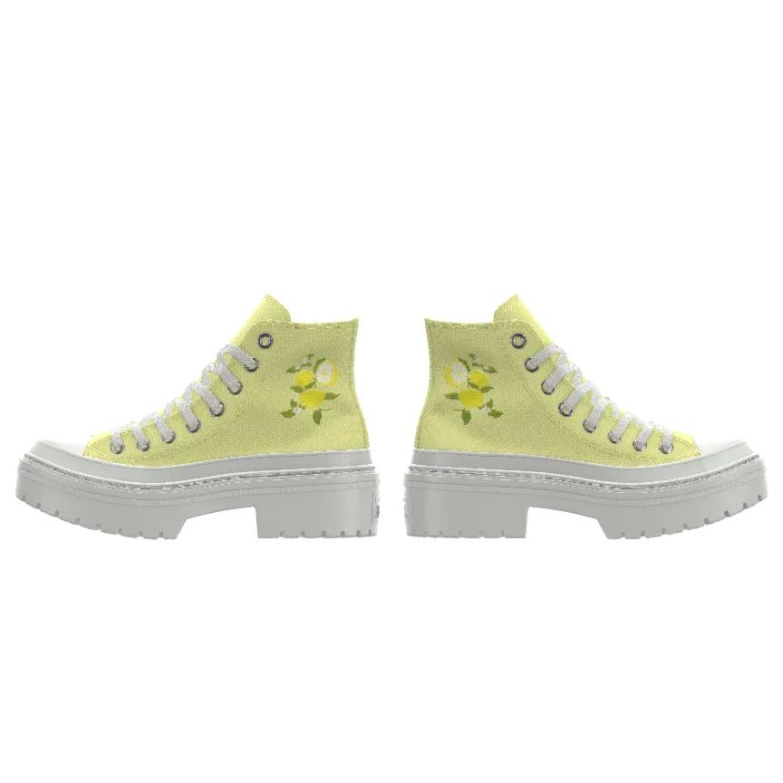 Custom Chuck Taylor All Star Lugged Heel Platform By You Product Image