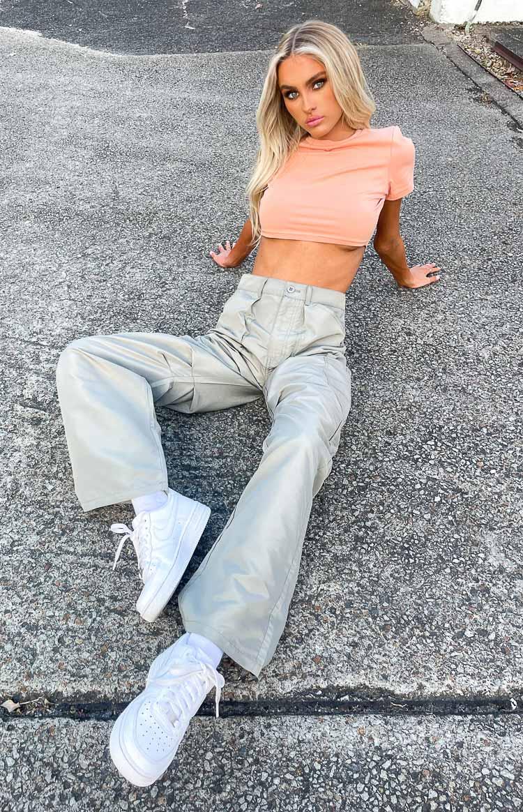 Chantal Rose Cropped Tee Product Image