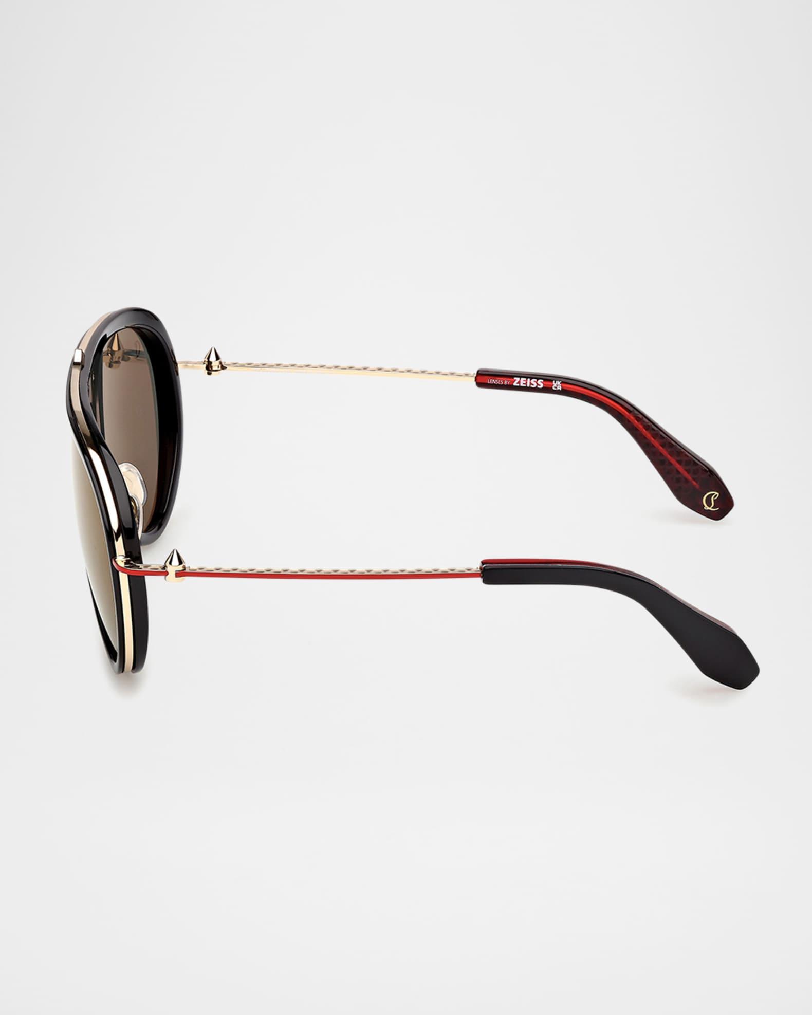 Aviator Metal Sunglasses Product Image