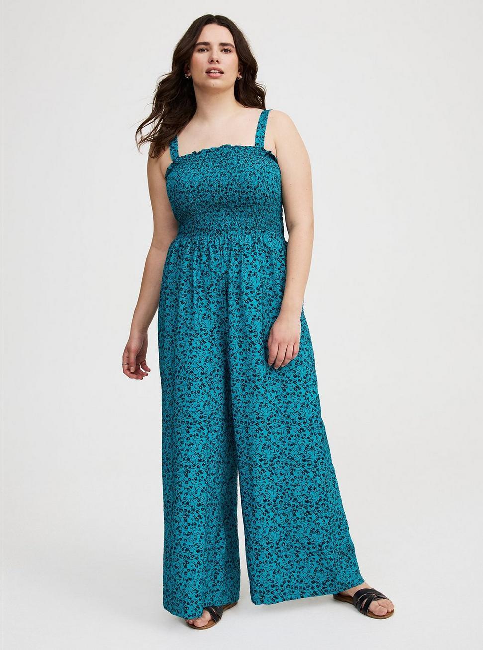 Smocked Tube Jumpsuit Product Image