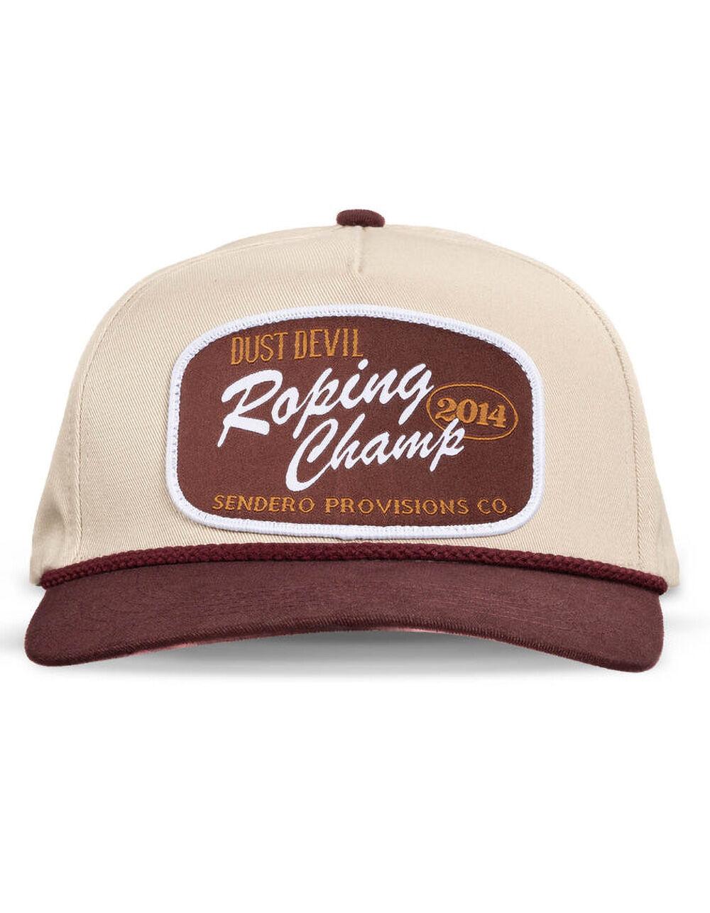 SENDERO PROVISIONS CO. Roping Champ Snapback Hat - NATURAL Product Image