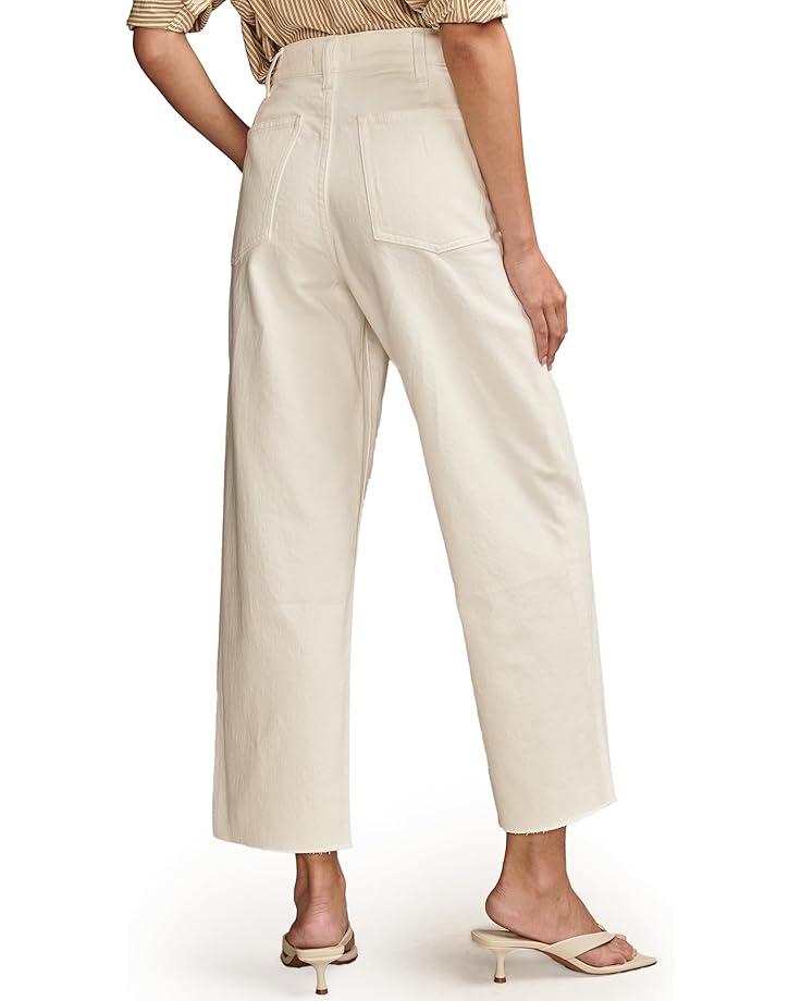 Balloon Ankle Jeans in Optic White Product Image