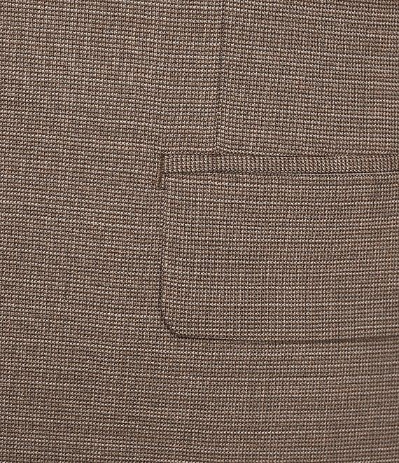 Hickey Freeman Modern Fit Flat Front Solid 2 Piece Suit Product Image