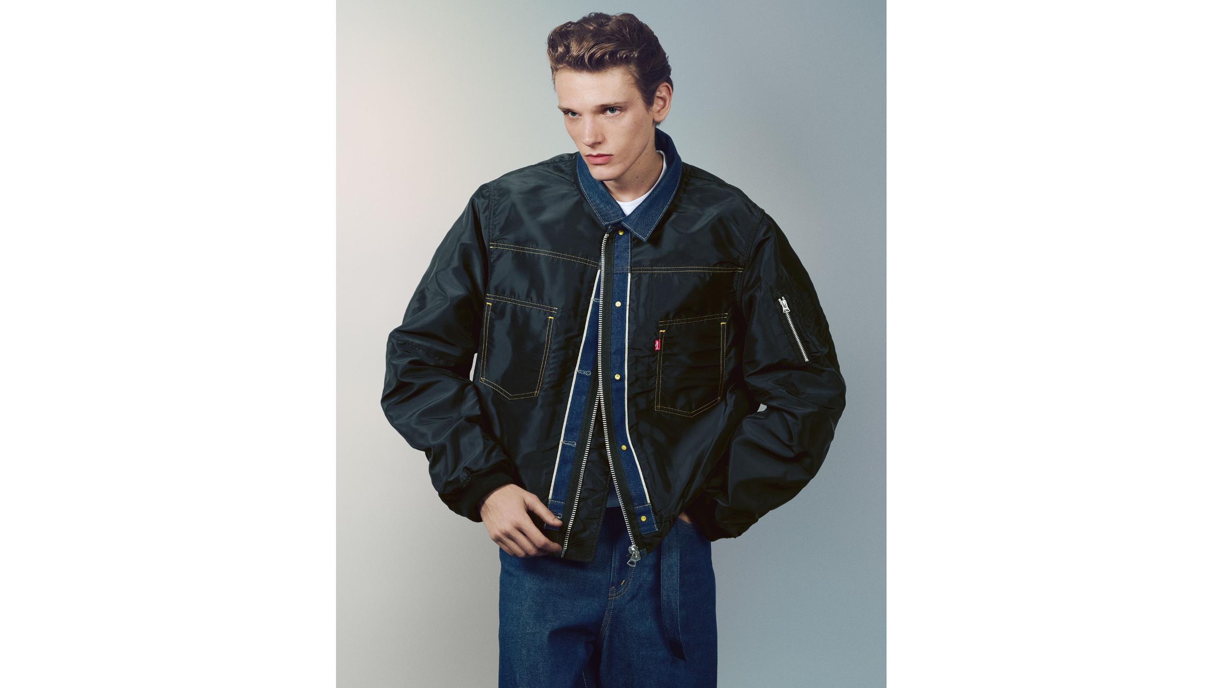 Levi’s® x sacai Men’s Denim x Nylon Twill Reversible Blouson Product Image