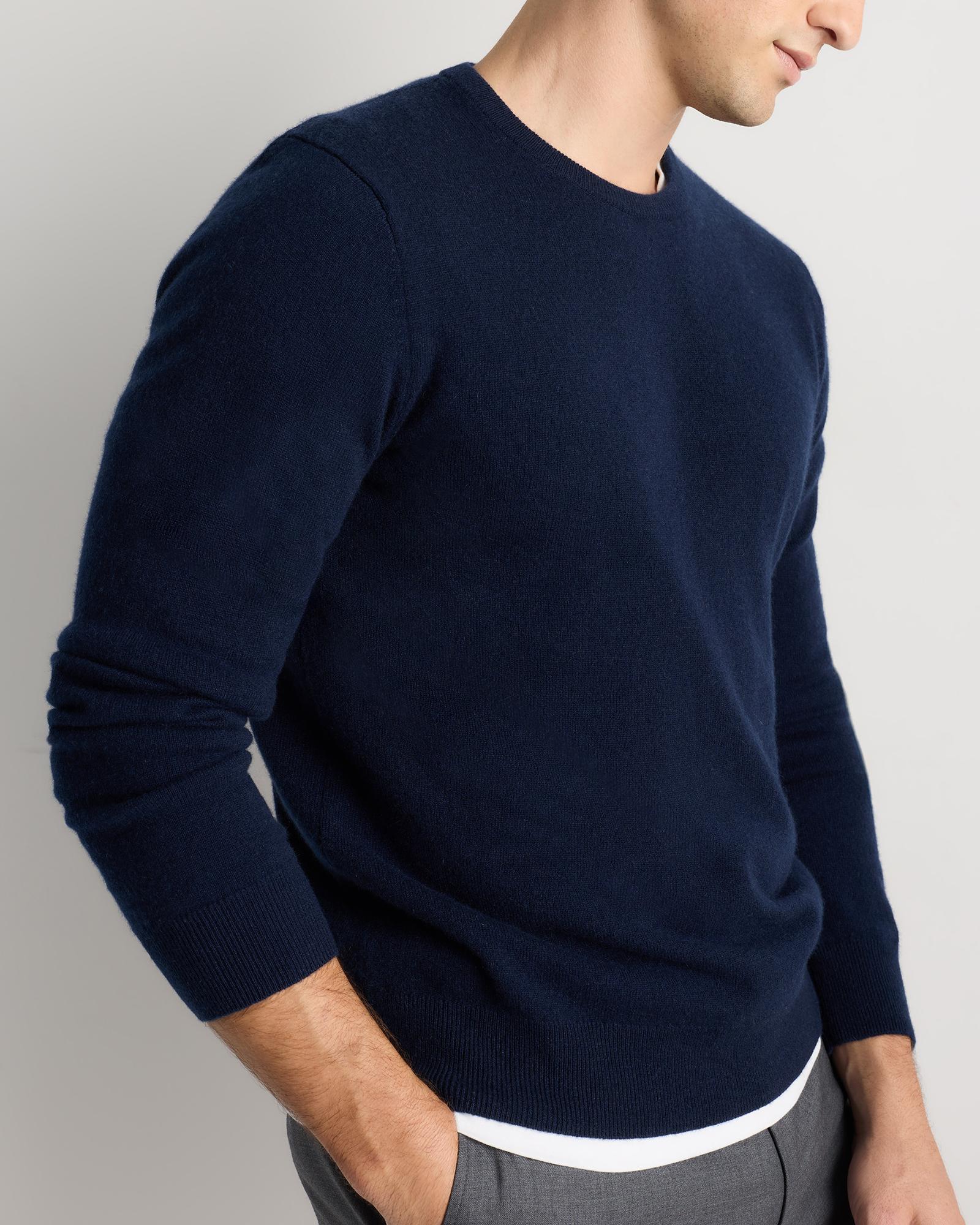 Quince | Men's Mongolian Cashmere Crewneck Sweater Product Image