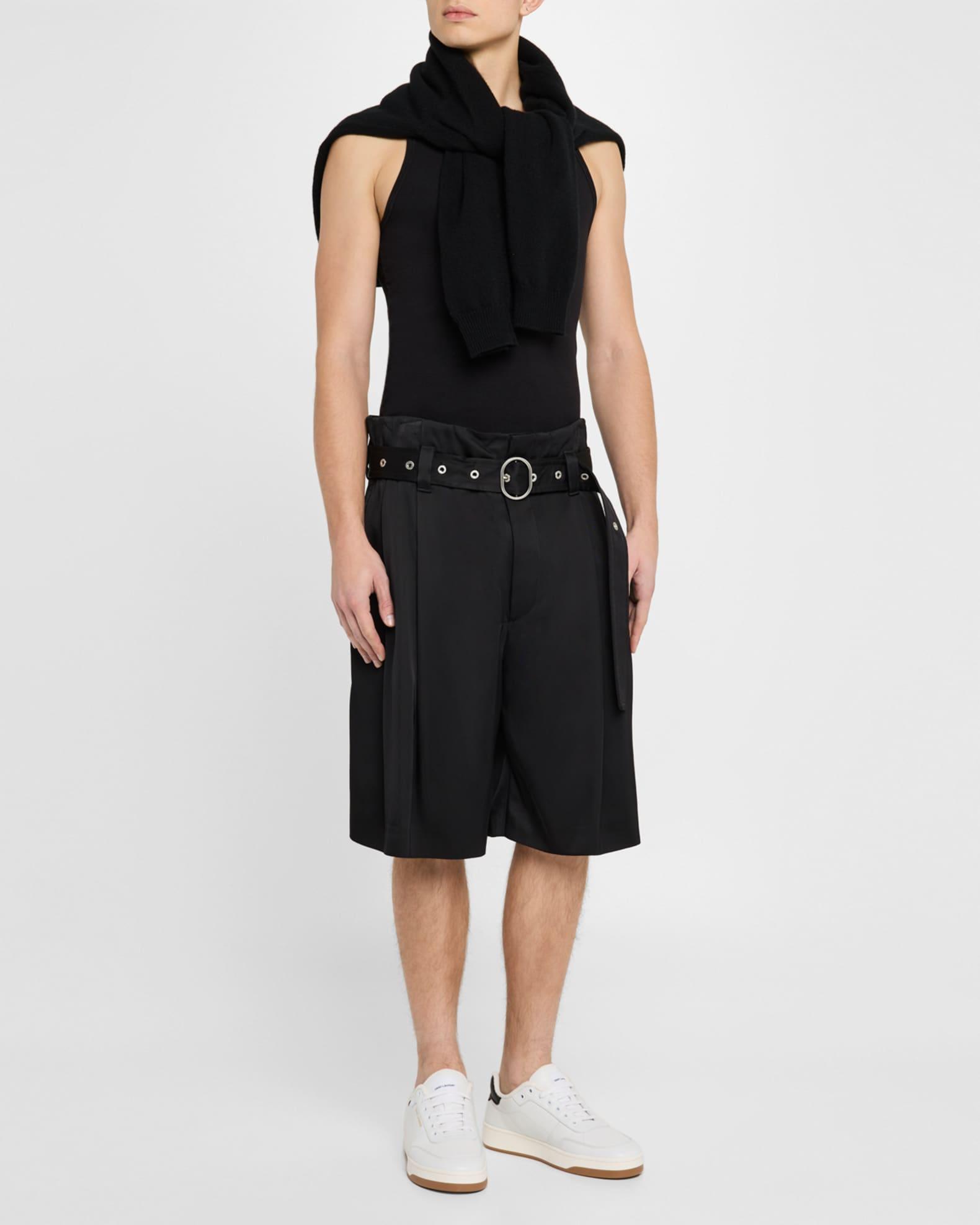 Men's SL/61 Leather Low-Top Sneakers Product Image