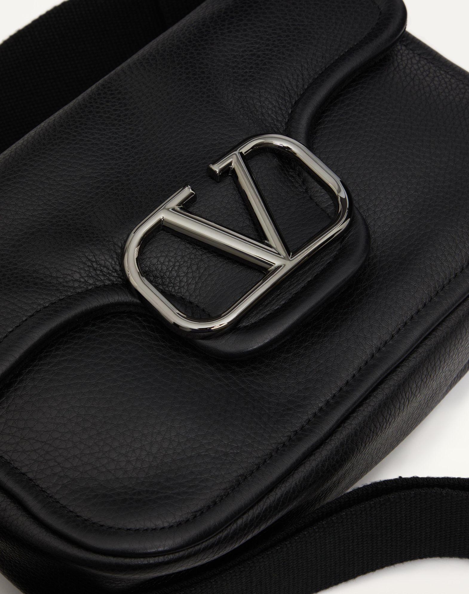 Valentino Garavani Alltime Grainy Calfskin Shoulder Bag Product Image