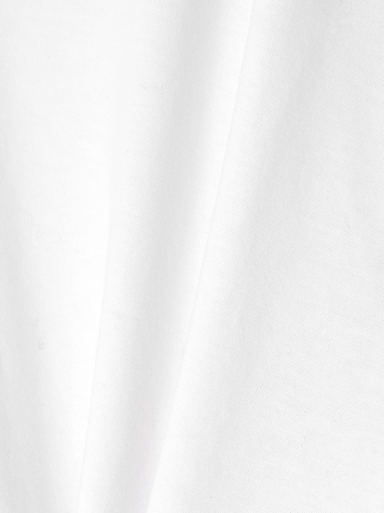 ISABEL MARANT Cap Sleeves Knot-detail Cotton Top In White Product Image