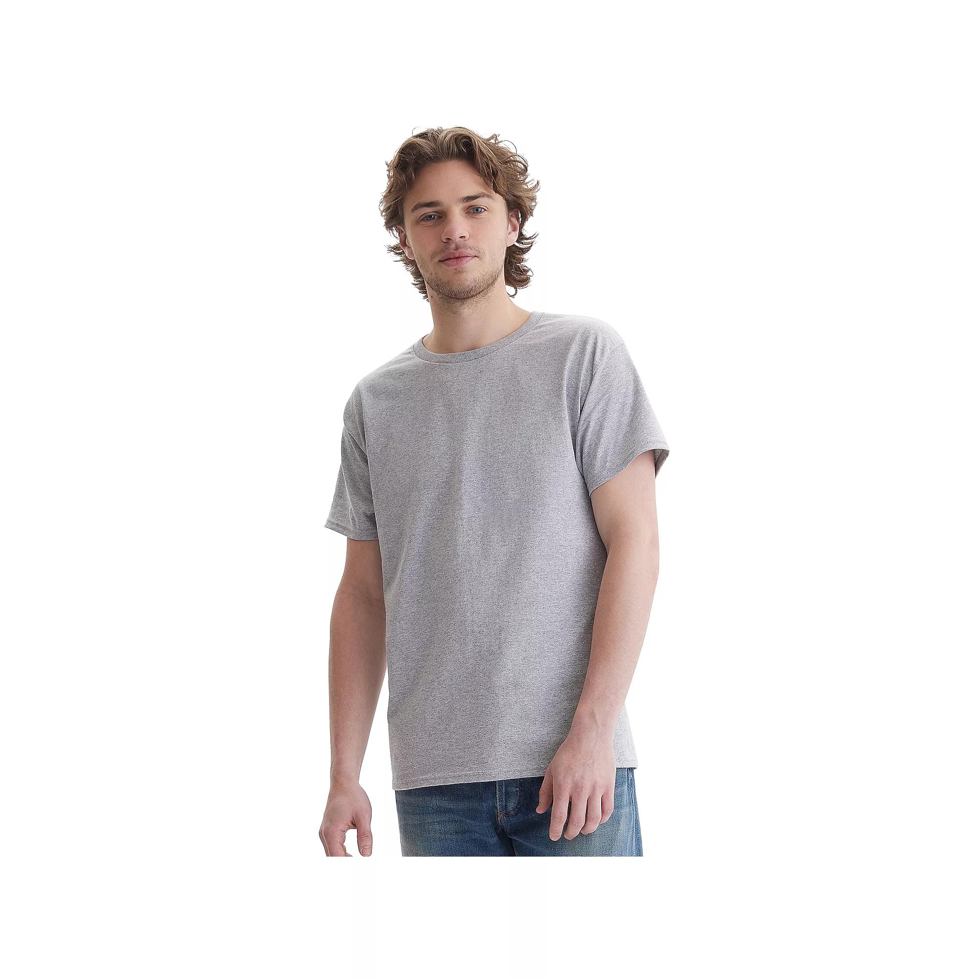 Men's Hanes® Essentials 4-Pack Cotton T-Shirt,  Product Image