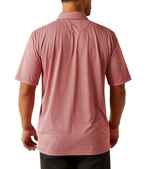 Ariat Men's All Over Print Polo Shirt Product Image