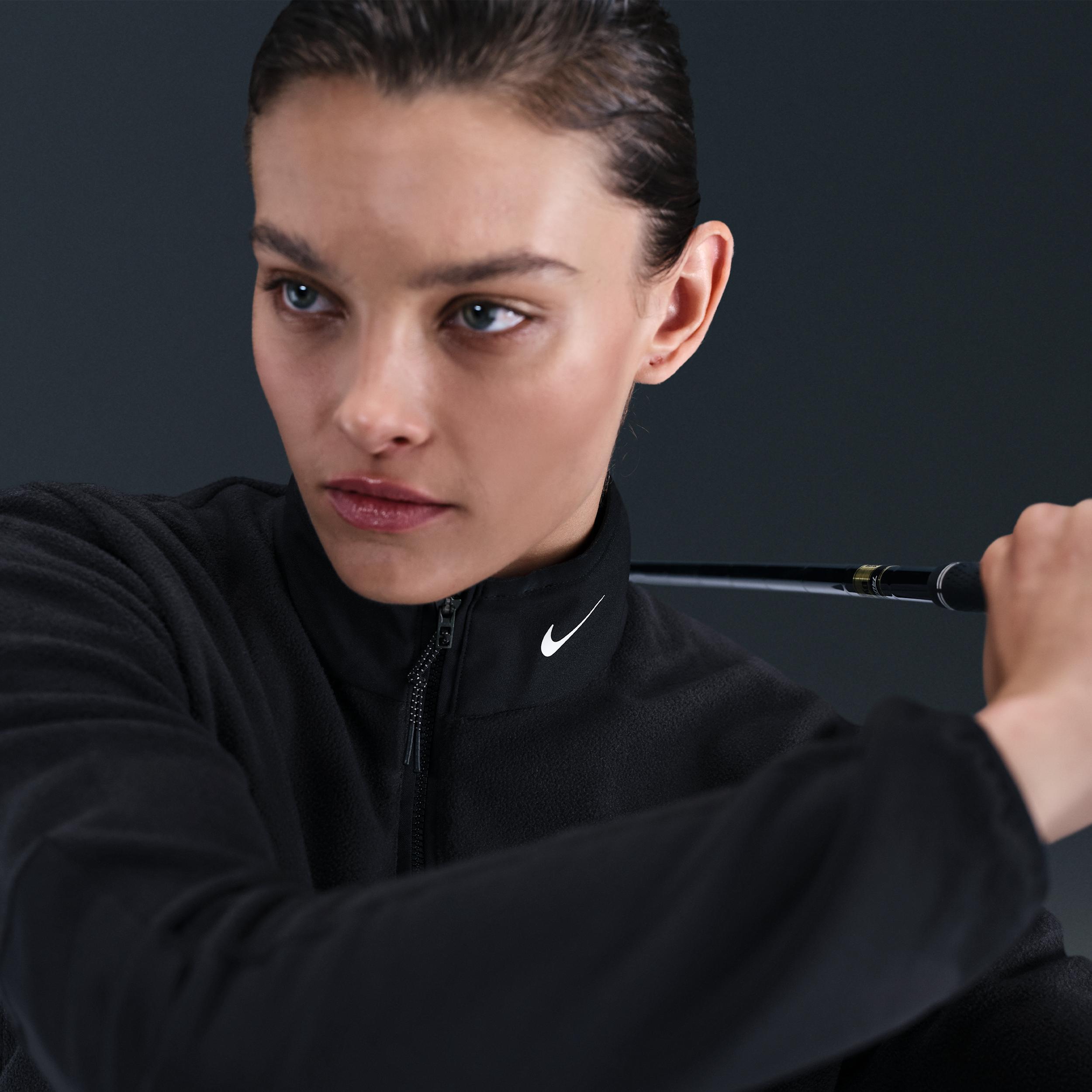 Nike Womens Therma-FIT Victory Long-Sleeve 1/2-Zip Golf Top | DA3236-010 Product Image