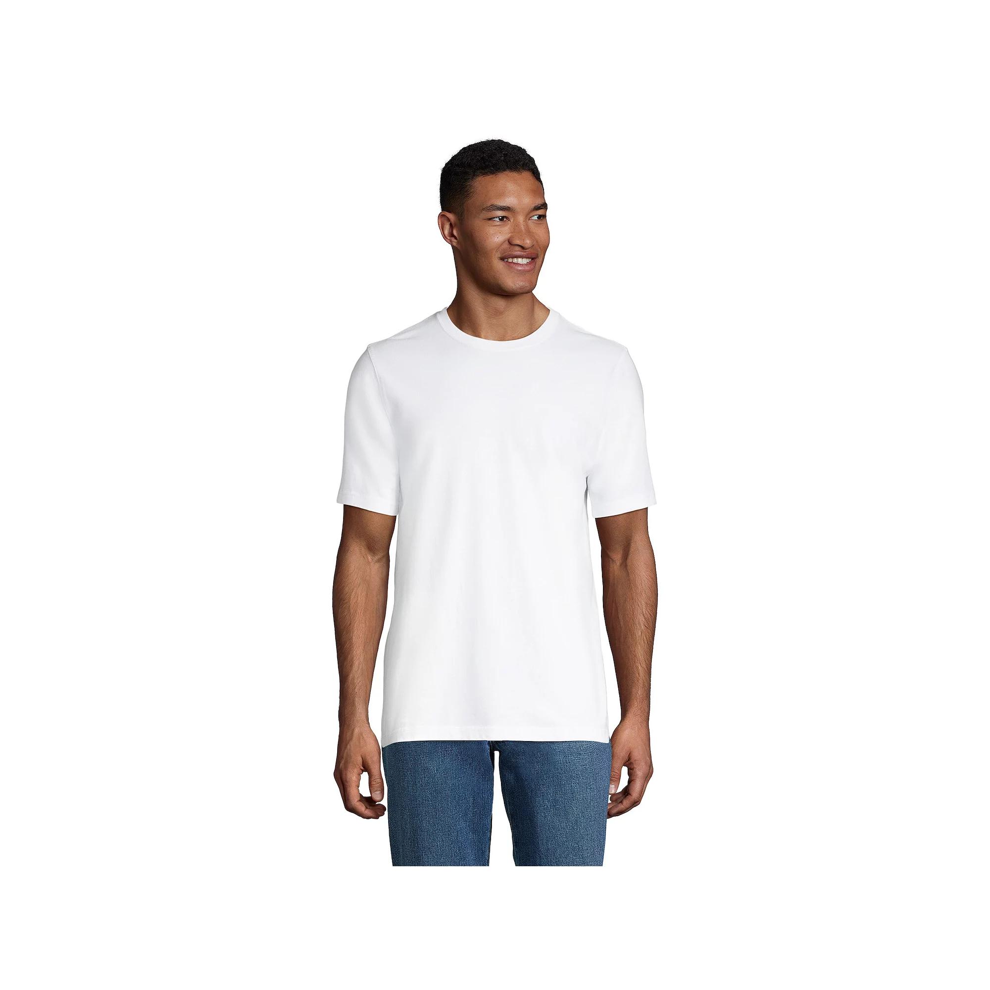 Big & Tall Lands' End Super-T Classic-Fit Tee, Men's,  Product Image