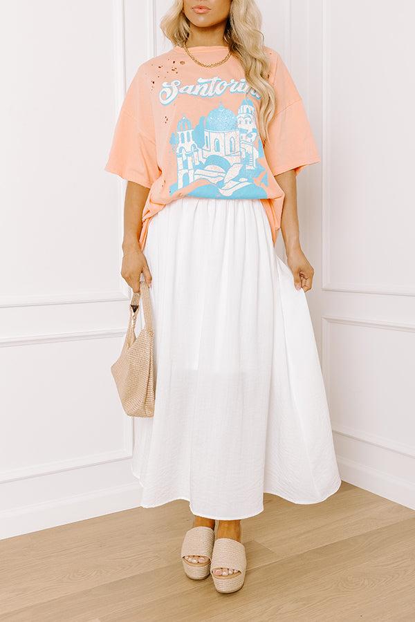 The Eleanor High Waist Midi Skirt Product Image