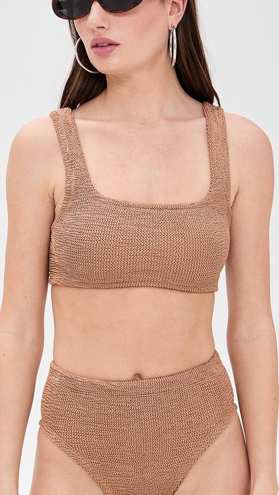 Hunza G Xandra Bikini Top | Shopbop Product Image
