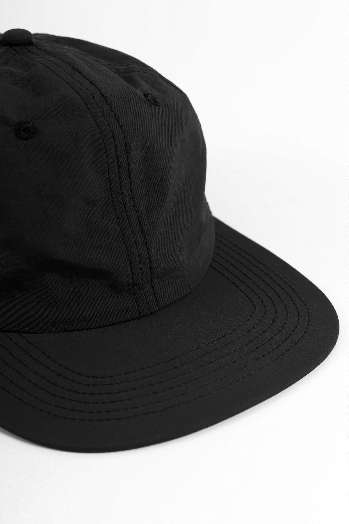 Power Goods - Perfect Nylon 6 Panel Mesh Cap - Black Product Image