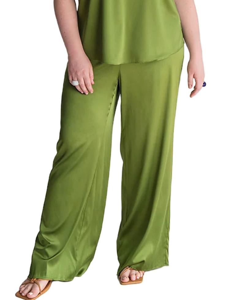 Gabriella Rossetti Sofia Silk Palazzo Pant Product Image