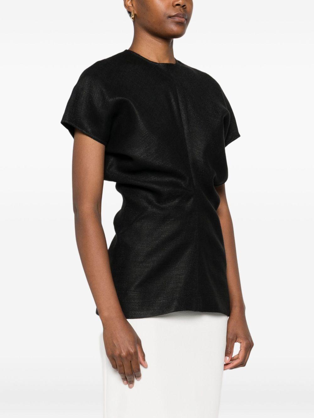 ruched-waist top Product Image