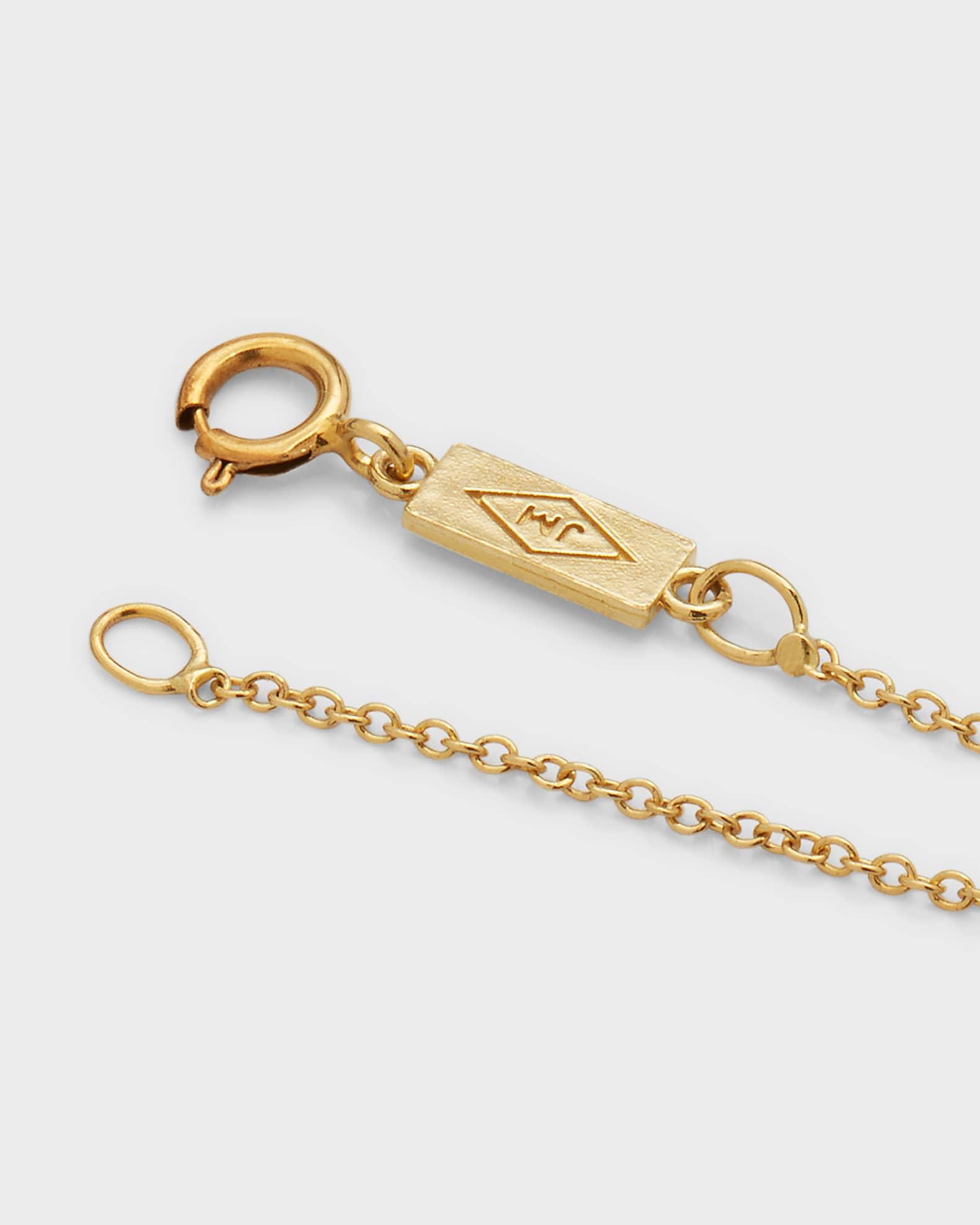 18k Mini Inlay Heart Necklace Product Image