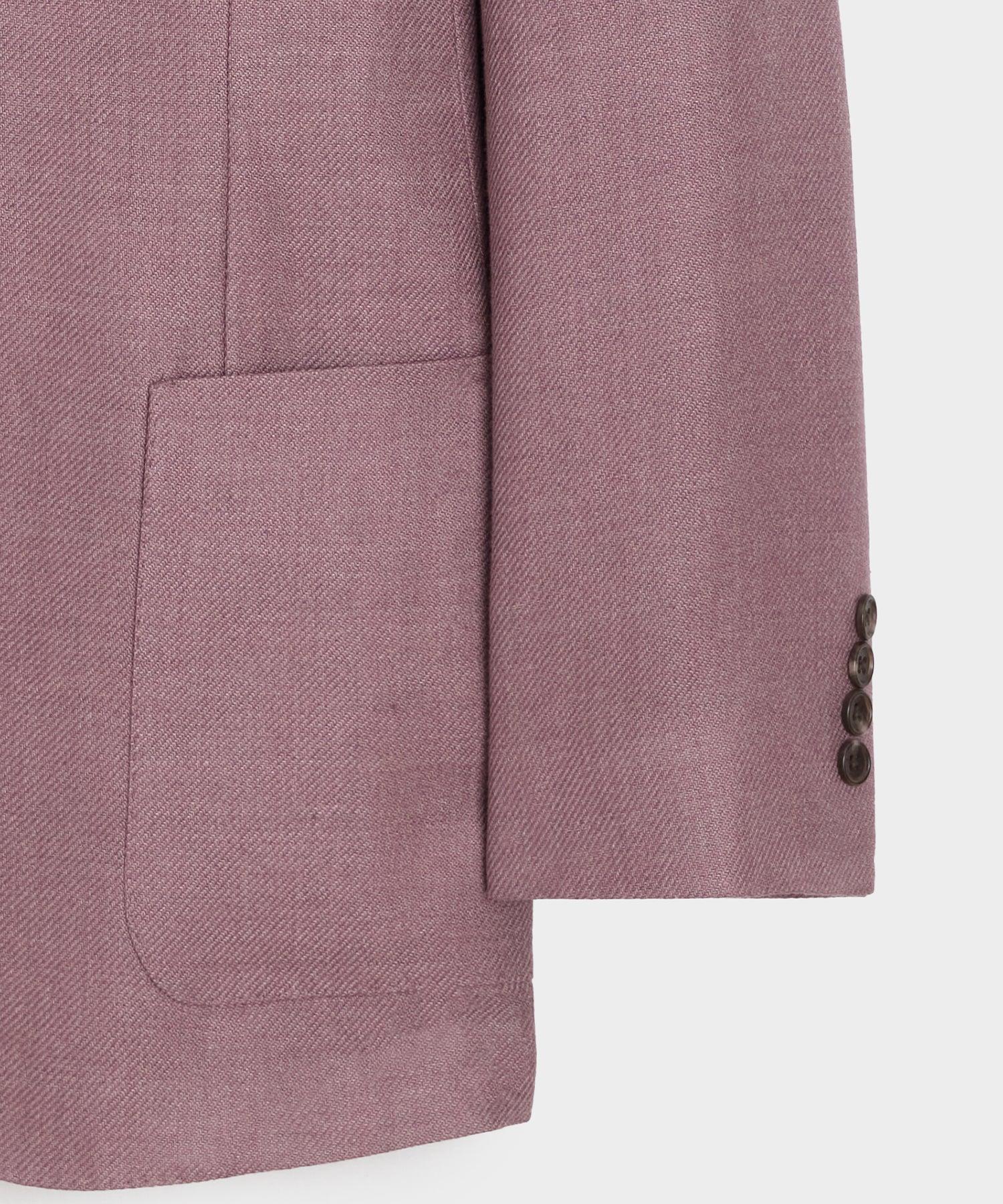 Italian Linen-Wool Single-Breasted Wythe Jacket Product Image