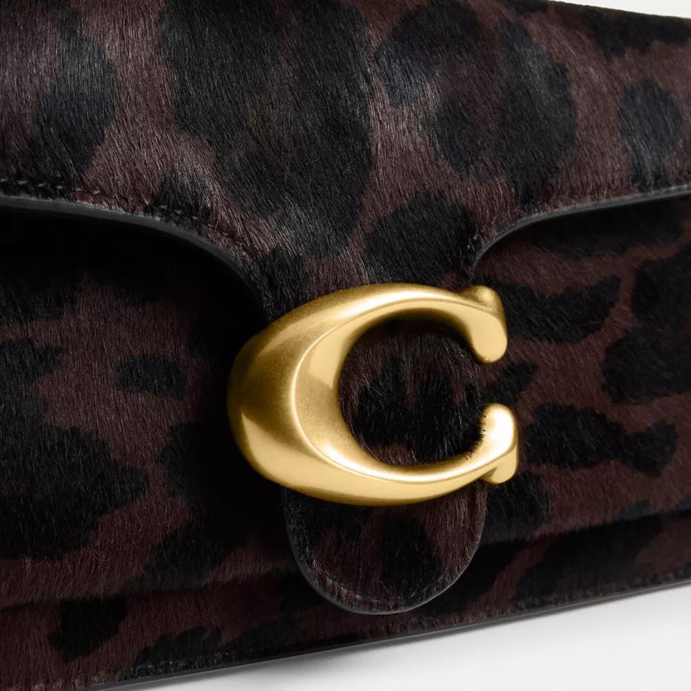 Tabby Shoulder Bag 26 In Haircalf With Leopard Print Product Image
