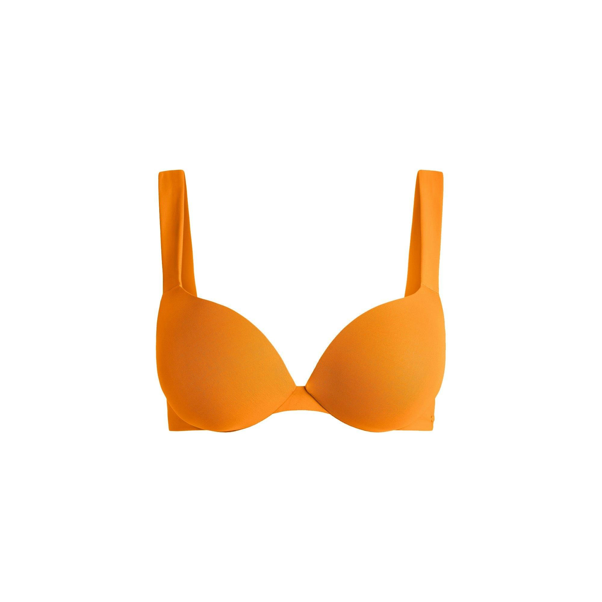 SIGNATURE SWIM ULTIMATE PUSH-UP BIKINI TOP | TANGERINE Product Image
