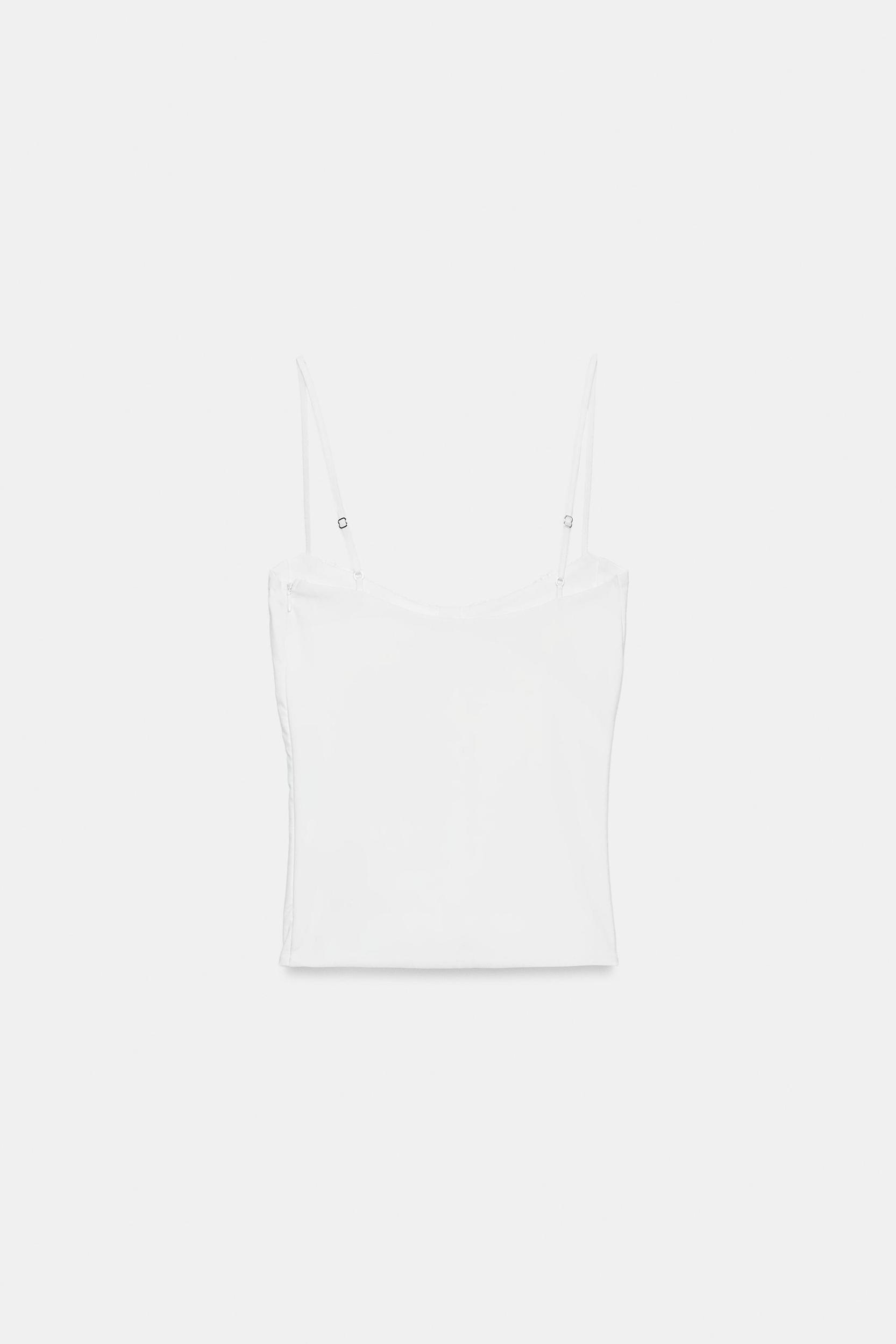 RUCHED CORSET TOP Product Image