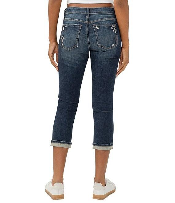Silver Jeans Co. Elyse Mid Rise Curvy Fit Capri Jeans Product Image
