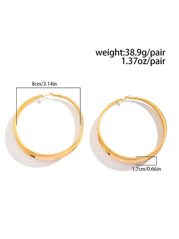 Geometric Drop Earrings Product Image